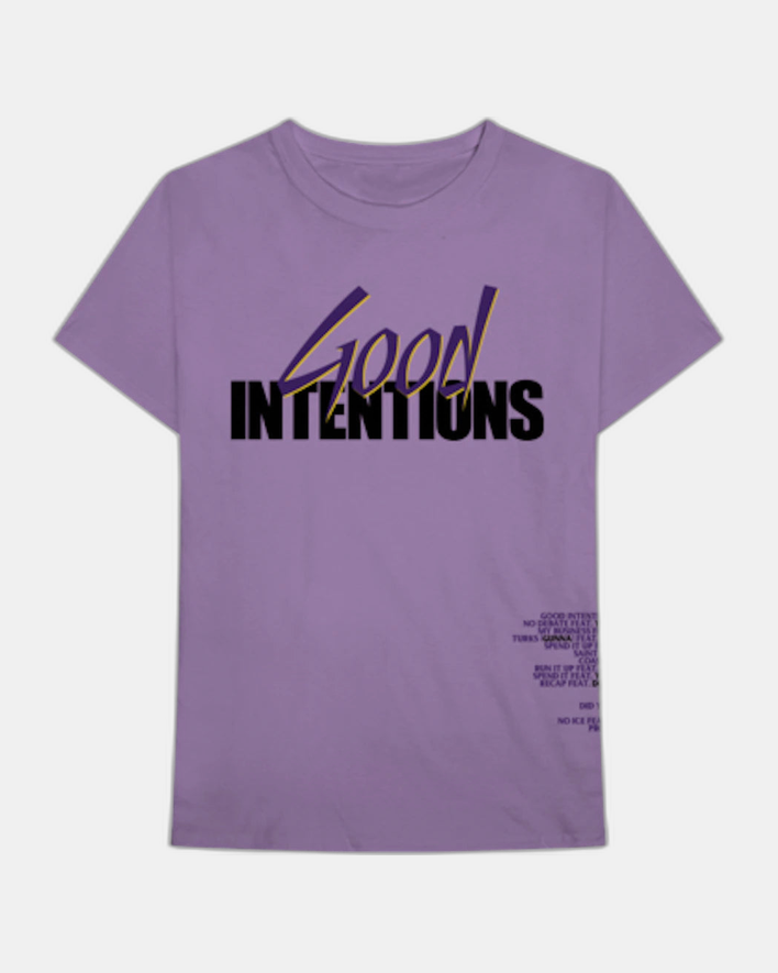 Vlone x Nav Doves Tee Purple