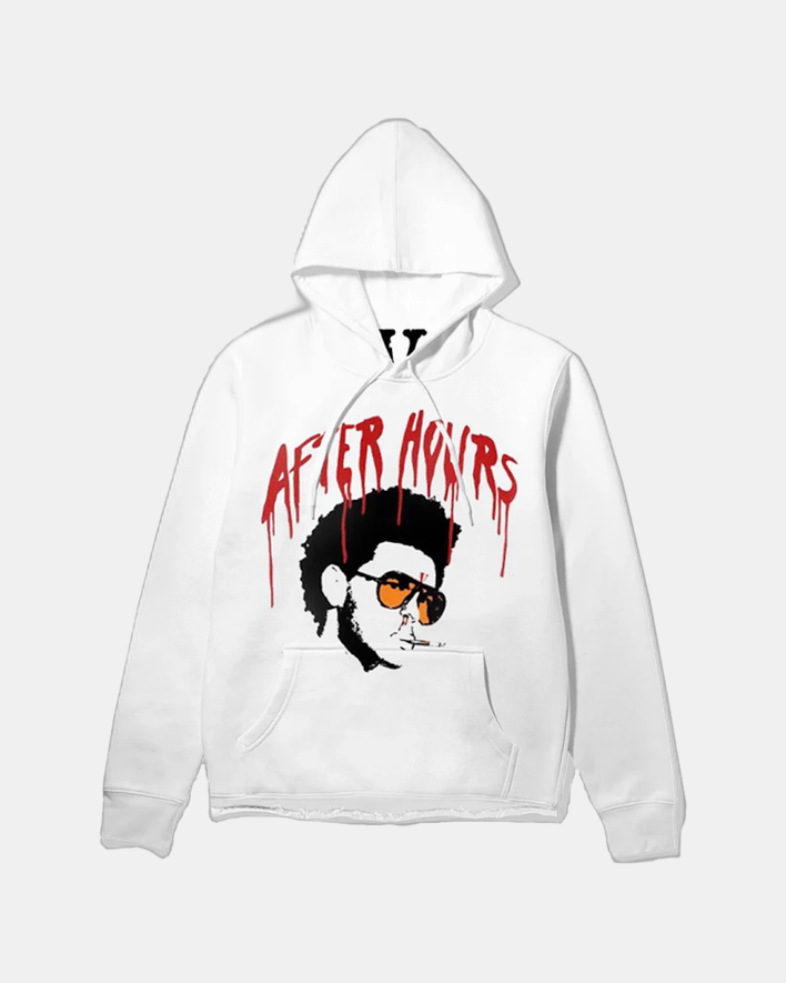 Vlone x The Weeknd Bat Country Hoodie White