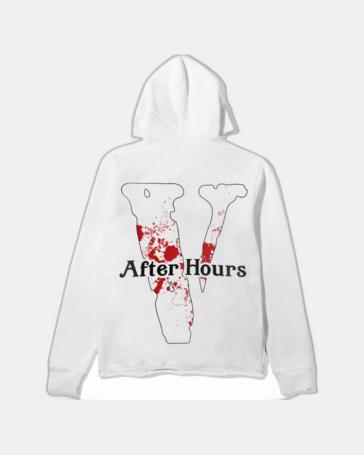 Vlone x The Weeknd Bat Country Hoodie White