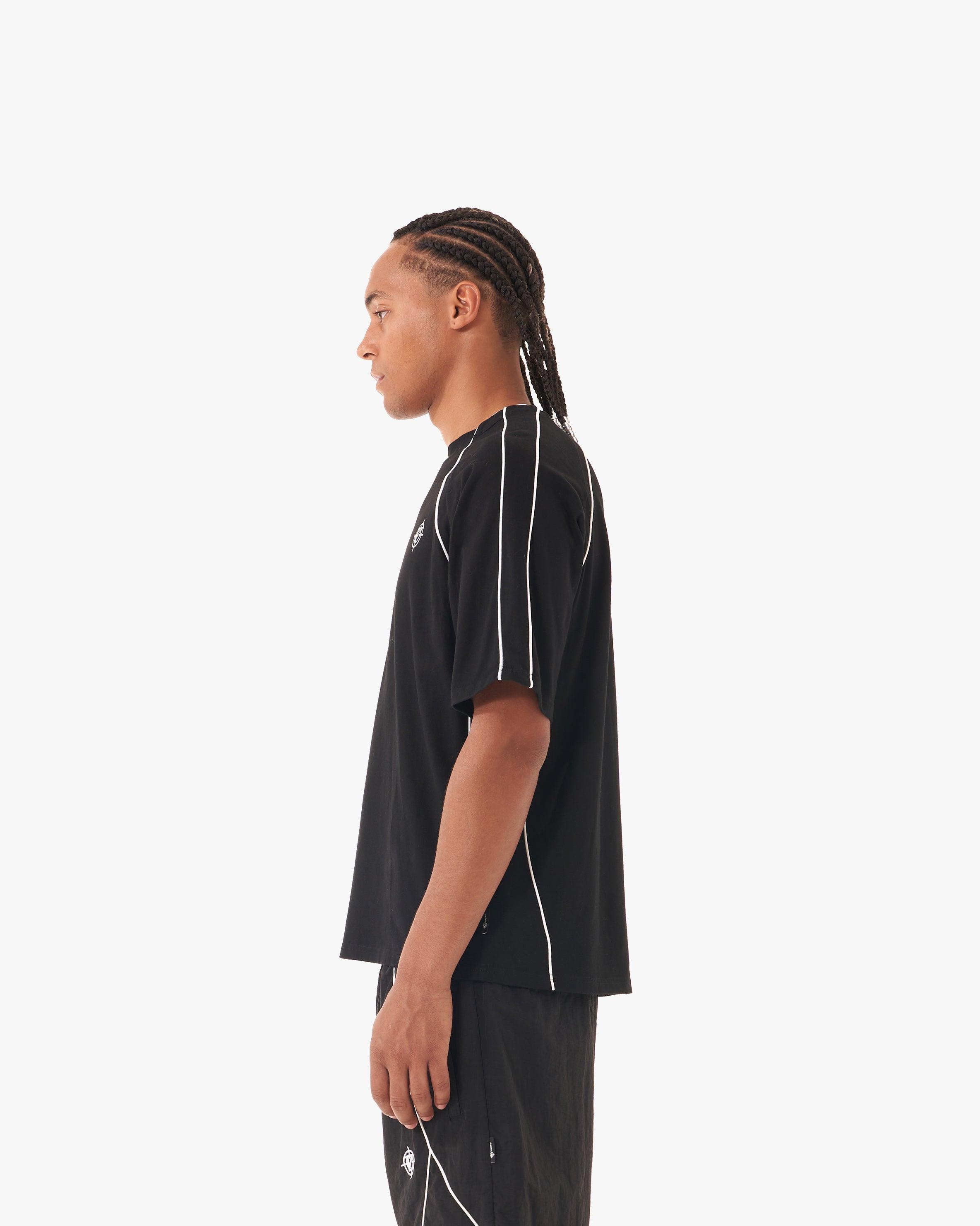 Vicinity Track Tee Schwarz