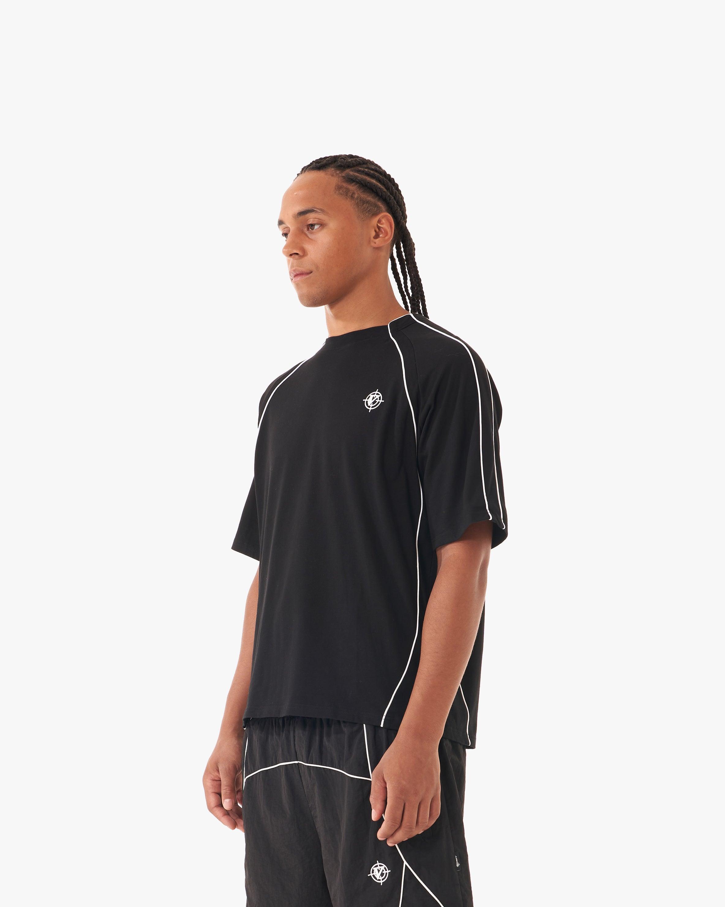 Vicinity Track Tee Schwarz