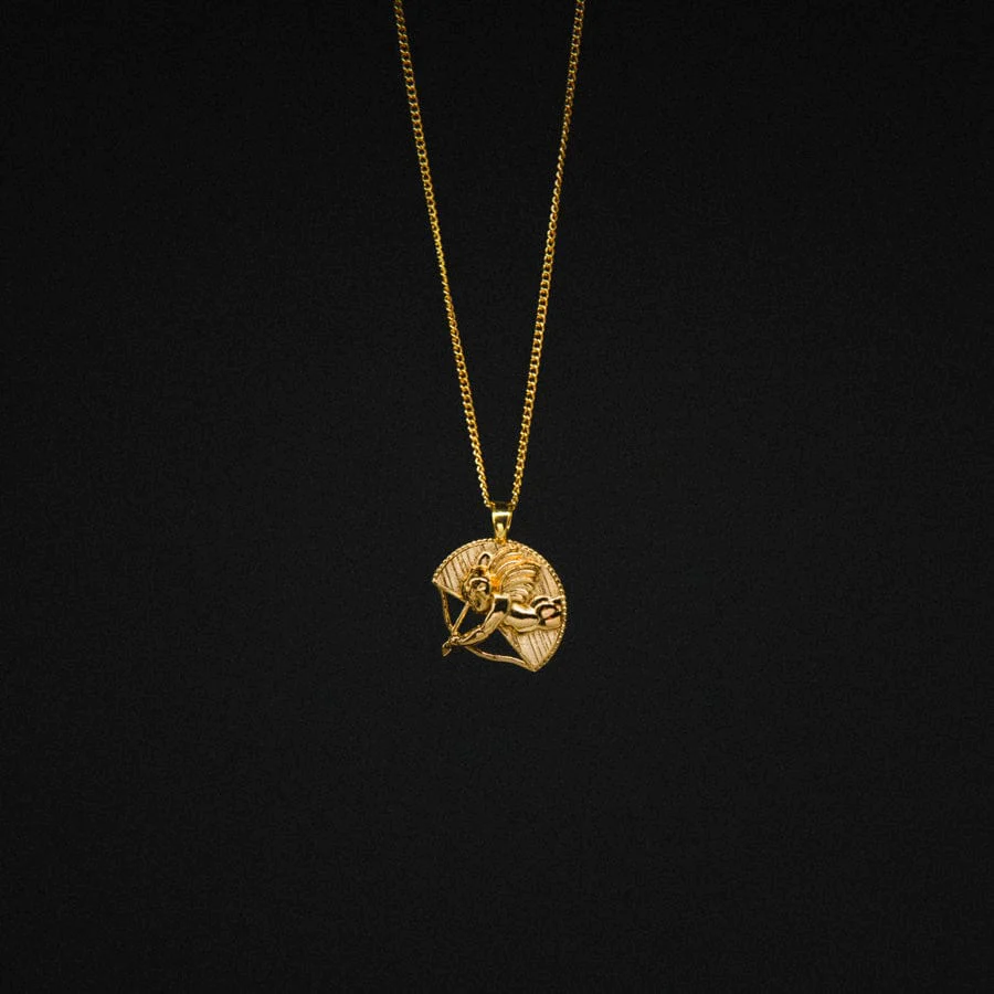 TwoJeys Cupid Necklace Gold