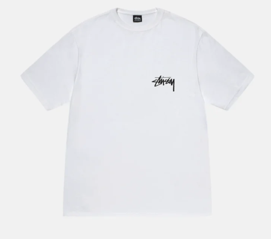 Stussy Diced Out Weißes T-Shirt 