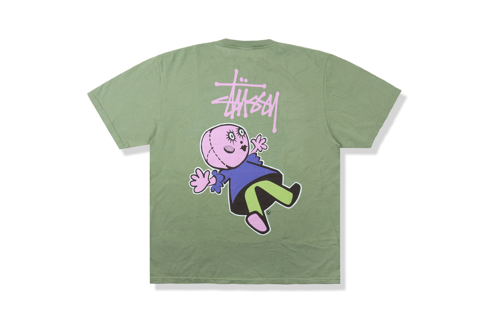 Stussy Dollie Pigment Dyed Tee Green
