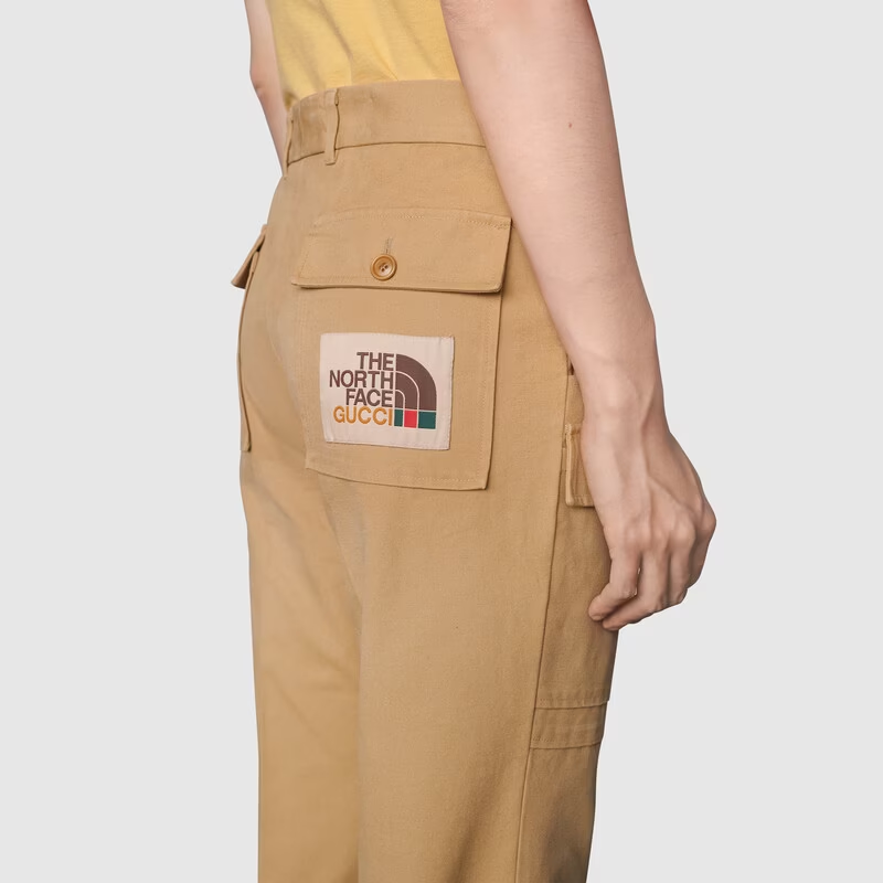 Gucci x The North Face Canvas Cargo Beige THE GARDEN