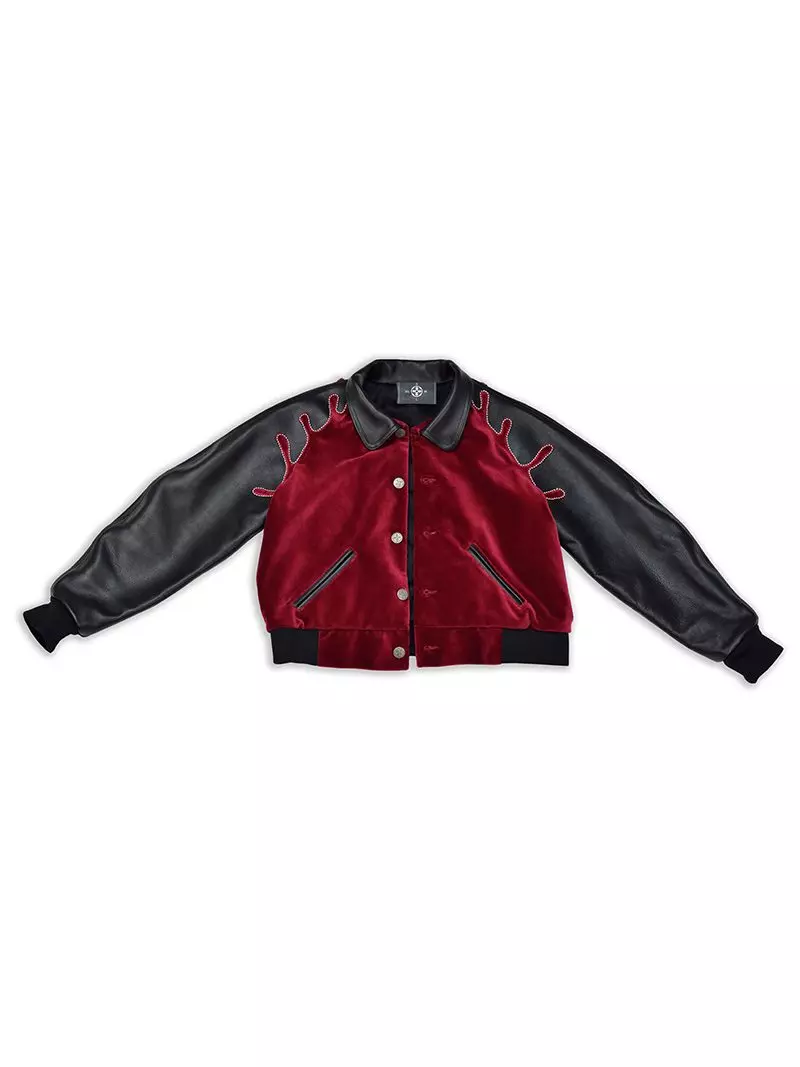 KARONT Blood Varsity Jacket THE GARDEN