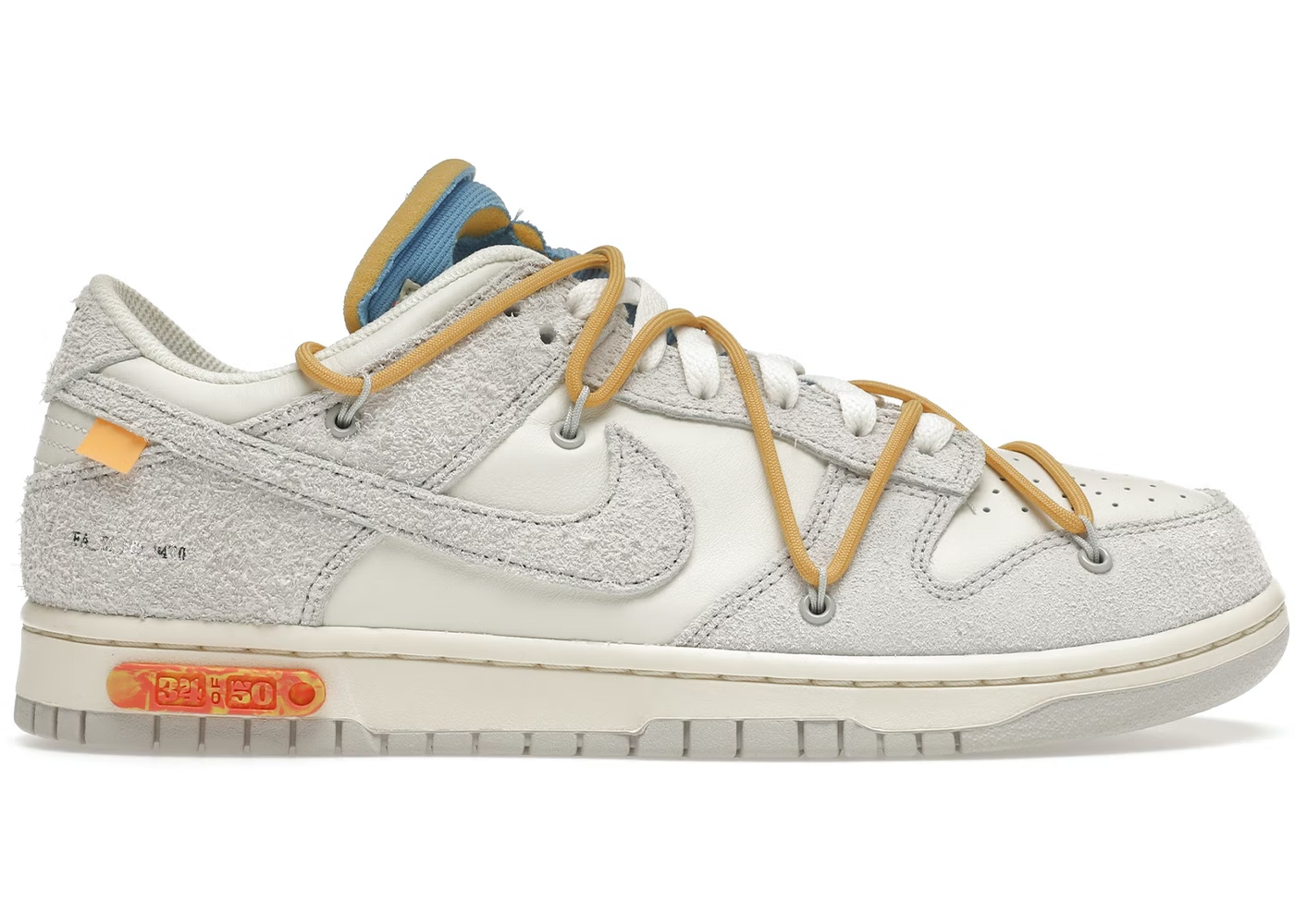 Nike Dunk Low Off-White Lot 34 THE GARDEN