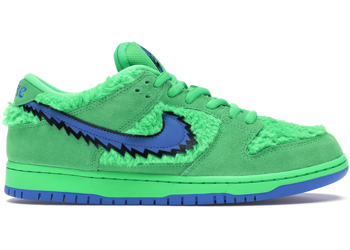 Nike SB Dunk Low Grateful Dead Bears Green THE GARDEN