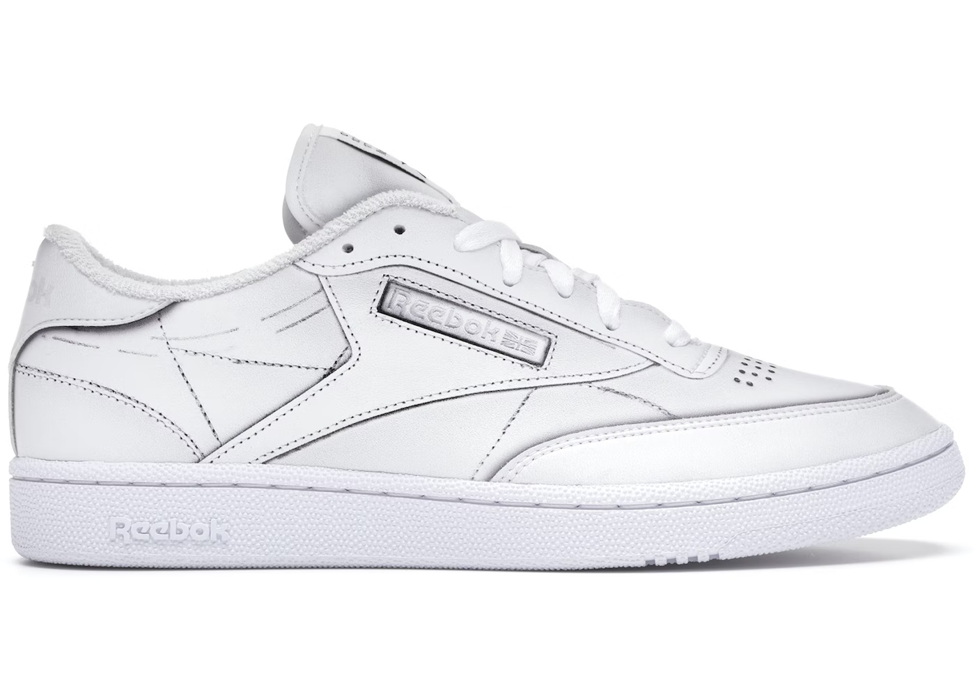 Reebok Club C Maison Margiela White THE GARDEN