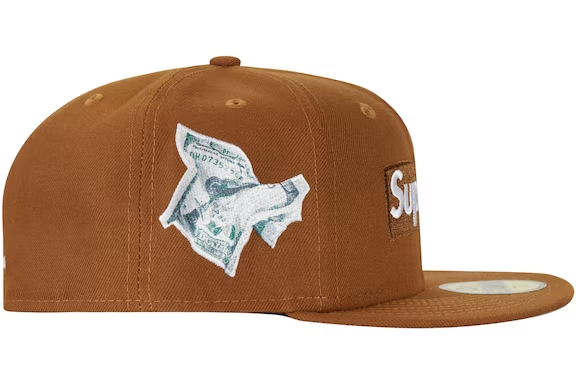 Supreme Money Box Logo New Era Brown – THE GARDEN