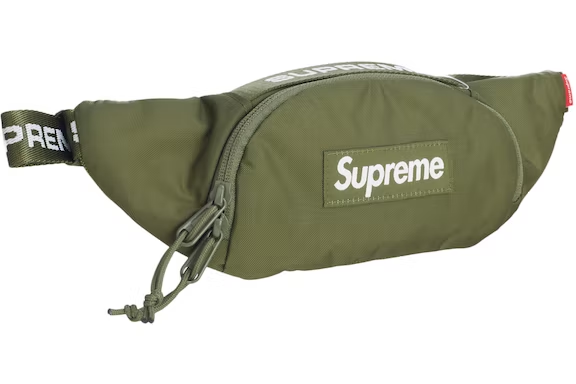 Supreme Small Waist Bag (FW22) Olive THE GARDEN