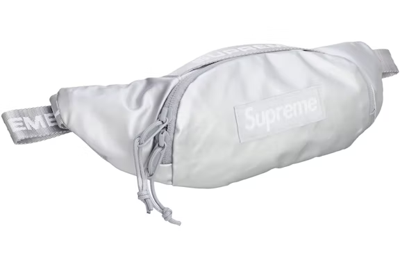 Supreme Small Waist Bag (FW22) Silver THE GARDEN