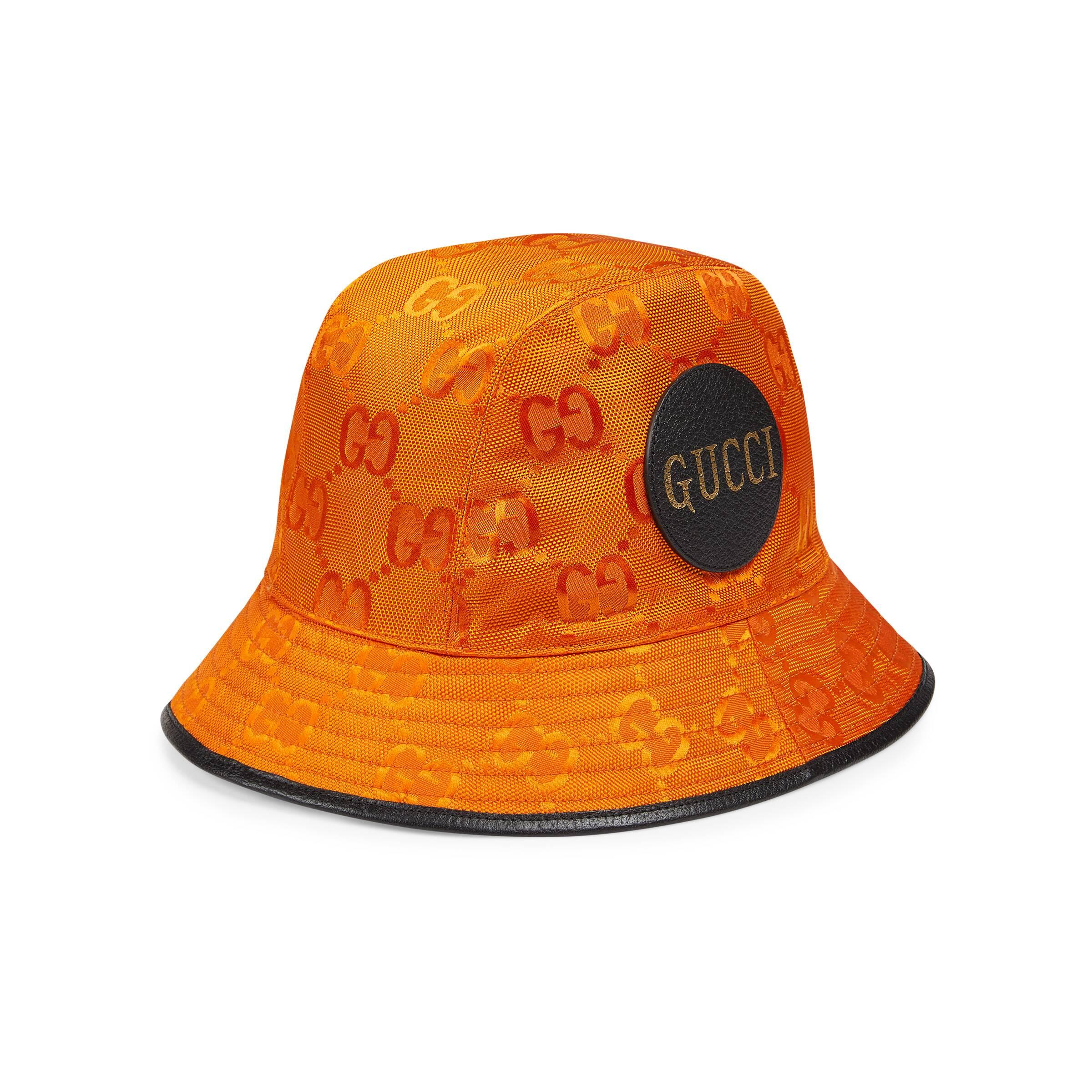 Gucci Orange Off The Grid Bucket Hat