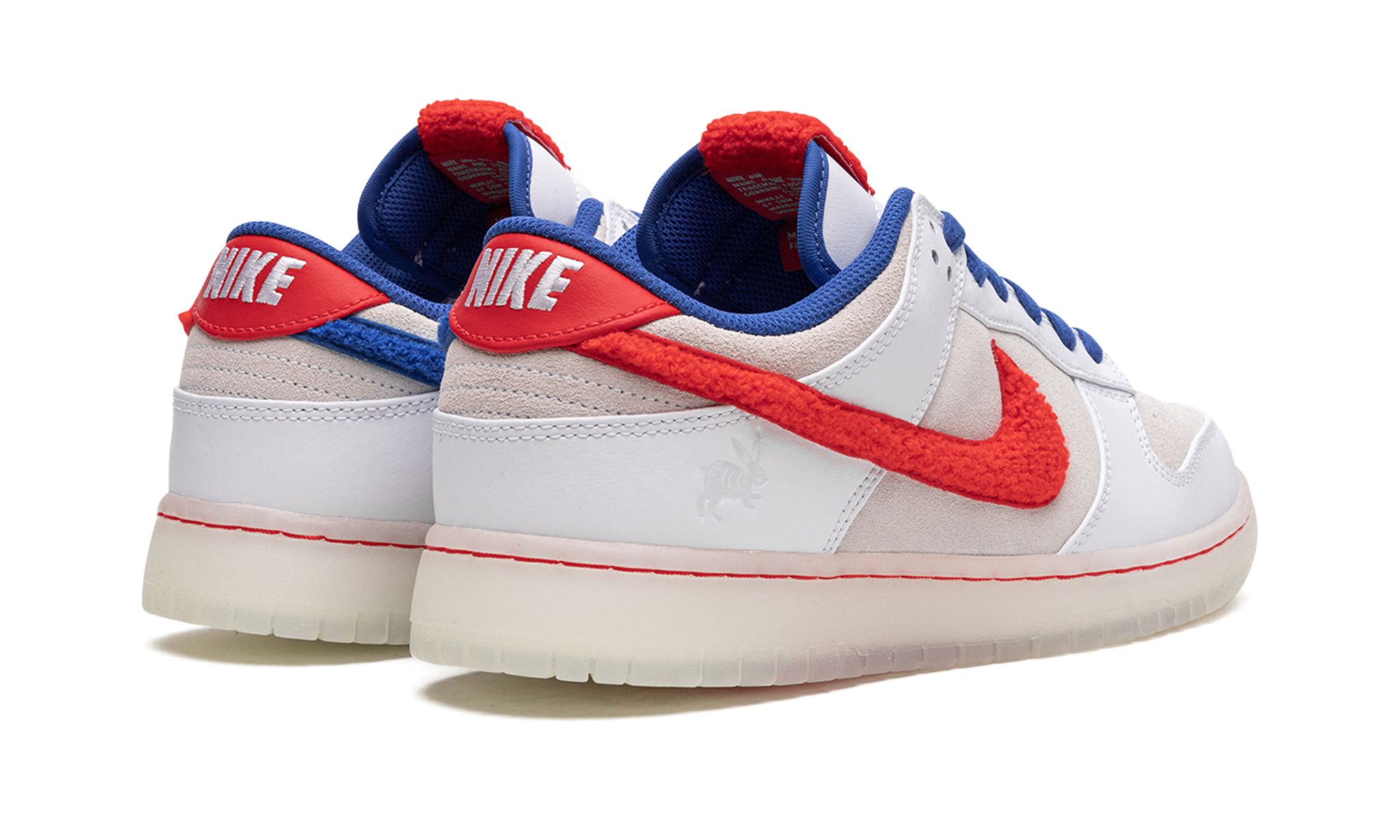 Nike Dunk Low Retro PRM Year of the Rabbit White Crimson Varsity Royal